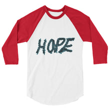 Cargar imagen en el visor de la galería, Hope 3/4 sleeve raglan shirt