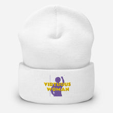 Cargar imagen en el visor de la galería, Virtuous Woman Cuffed Beanie