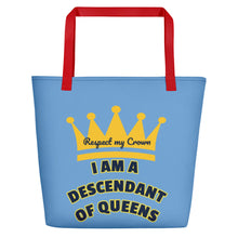 Load image into Gallery viewer, Queen Beach Bag