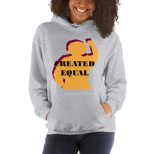 Load image into Gallery viewer, Created Equal Unisex Hoodie