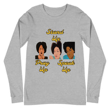 Load image into Gallery viewer, Pray Up-Stand Up-Speak Up Unisex Long Sleeve Tee - Shannon Alicia LLC