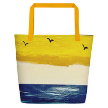 Load image into Gallery viewer, Art Beach Bag