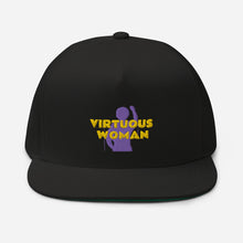 Cargar imagen en el visor de la galería, Virtuous Woman Flat Bill Cap