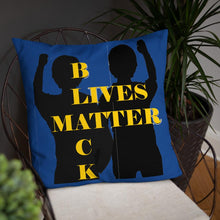 Cargar imagen en el visor de la galería, Black Lives Matter Basic Pillow - Shannon Alicia LLC