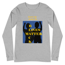 Cargar imagen en el visor de la galería, Black Lives Matter Unisex Long Sleeve Tee