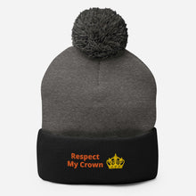 Load image into Gallery viewer, Queen Pom-Pom Beanie