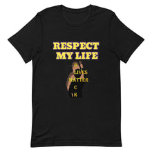 Cargar imagen en el visor de la galería, Respect My Life Short-Sleeve Unisex T-Shirt