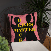Load image into Gallery viewer, Black Lives Matter Basic Pillow
