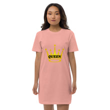 Cargar imagen en el visor de la galería, Crown Organic cotton t-shirt dress