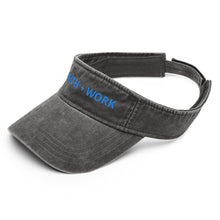 Load image into Gallery viewer, Faith + Work Denim visor