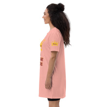 Cargar imagen en el visor de la galería, Queen Organic cotton t-shirt dress