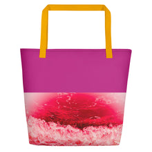 Load image into Gallery viewer, Pink Ocean Beach Bag