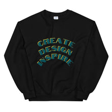 Cargar imagen en el visor de la galería, Create Design Inspire Unisex Sweatshirt