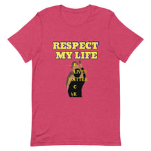 Cargar imagen en el visor de la galería, Respect My Life Short-Sleeve Unisex T-Shirt