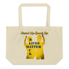 Load image into Gallery viewer, Black Lives Matter Large organic tote bag - Shannon Alicia LLC