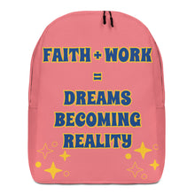 Load image into Gallery viewer, Faith + Work Minimalist Backpack