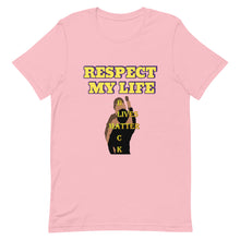 Cargar imagen en el visor de la galería, Respect My Life Short-Sleeve Unisex T-Shirt