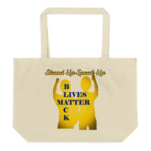 Load image into Gallery viewer, Black Lives Matter Large organic tote bag - Shannon Alicia LLC