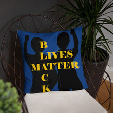 Cargar imagen en el visor de la galería, Black Lives Matter Basic Pillow - Shannon Alicia LLC