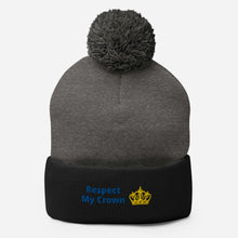 Load image into Gallery viewer, Queen Pom-Pom Beanie