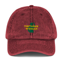 Load image into Gallery viewer, Virtuous Woman Vintage Cotton Twill Cap