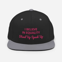 Load image into Gallery viewer, I Believe In Equality Snapback Hat