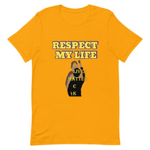 Cargar imagen en el visor de la galería, Respect My Life Short-Sleeve Unisex T-Shirt