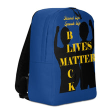 Load image into Gallery viewer, Black Lives Matter Minimalist Backpack - Shannon Alicia LLC