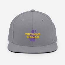 Load image into Gallery viewer, Virtuous Woman Snapback Hat