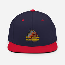 Load image into Gallery viewer, Black Women Lives Matter Snapback Hat