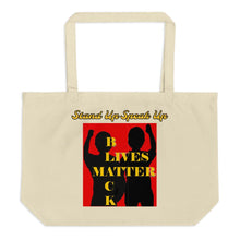 Load image into Gallery viewer, Black Lives Matter Large organic tote bag - Shannon Alicia LLC