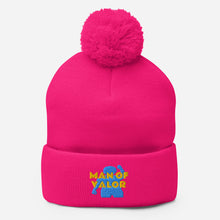 Load image into Gallery viewer, Man of Valor Pom-Pom Beanie