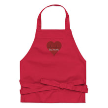 Cargar imagen en el visor de la galería, Stay Healthy Organic cotton apron