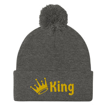 Load image into Gallery viewer, King Pom-Pom Beanie