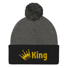 Load image into Gallery viewer, King Pom-Pom Beanie