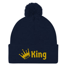 Load image into Gallery viewer, King Pom-Pom Beanie