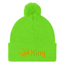 Load image into Gallery viewer, King Pom-Pom Beanie