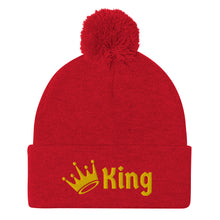 Load image into Gallery viewer, King Pom-Pom Beanie