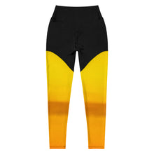 Cargar imagen en el visor de la galería, Sunburst Sports Leggings