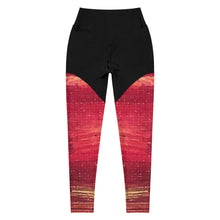 Load image into Gallery viewer, Blush Sports Leggings