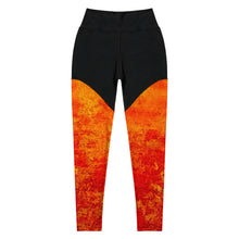 Cargar imagen en el visor de la galería, Summer Fire Sports Leggings