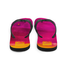 Load image into Gallery viewer, Burst of Pink Flip-Flops