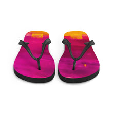 Load image into Gallery viewer, Burst of Pink Flip-Flops