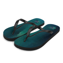 Load image into Gallery viewer, Sea Green Flip-Flops
