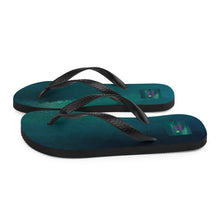 Load image into Gallery viewer, Sea Green Flip-Flops