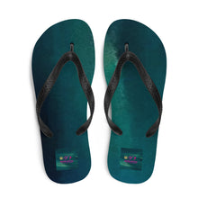 Load image into Gallery viewer, Sea Green Flip-Flops