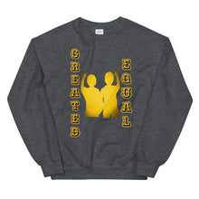 Load image into Gallery viewer, Created Equal Unisex Sweatshirt