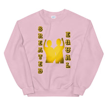 Load image into Gallery viewer, Created Equal Unisex Sweatshirt
