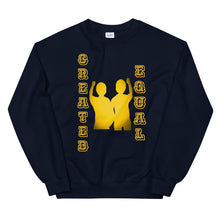 Load image into Gallery viewer, Created Equal Unisex Sweatshirt