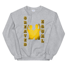 Load image into Gallery viewer, Created Equal Unisex Sweatshirt